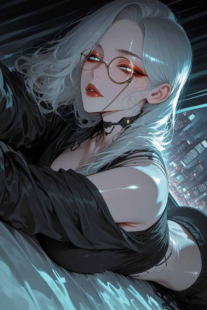Ảnh anime gái ngầu