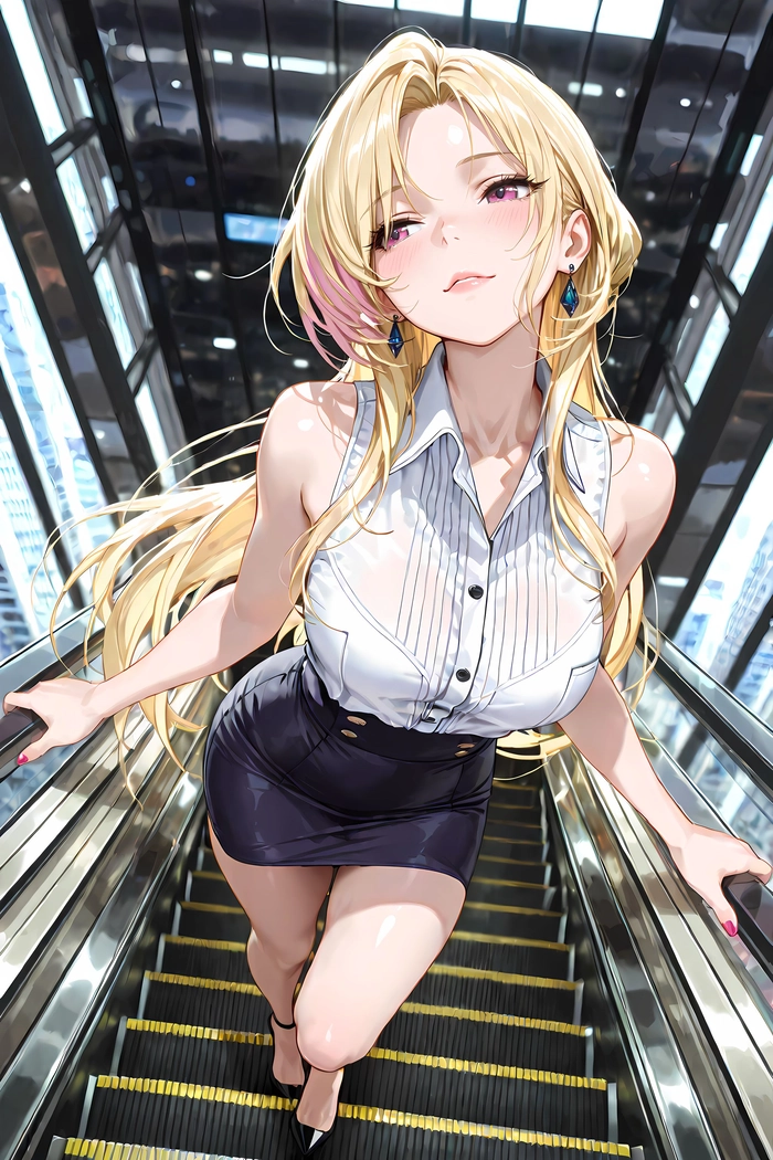 Ảnh anime gái xinh vòng 1 đầy đặn
