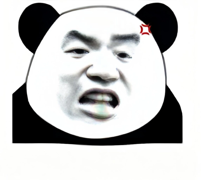 Ảnh chế meme gấu trúc bất lực