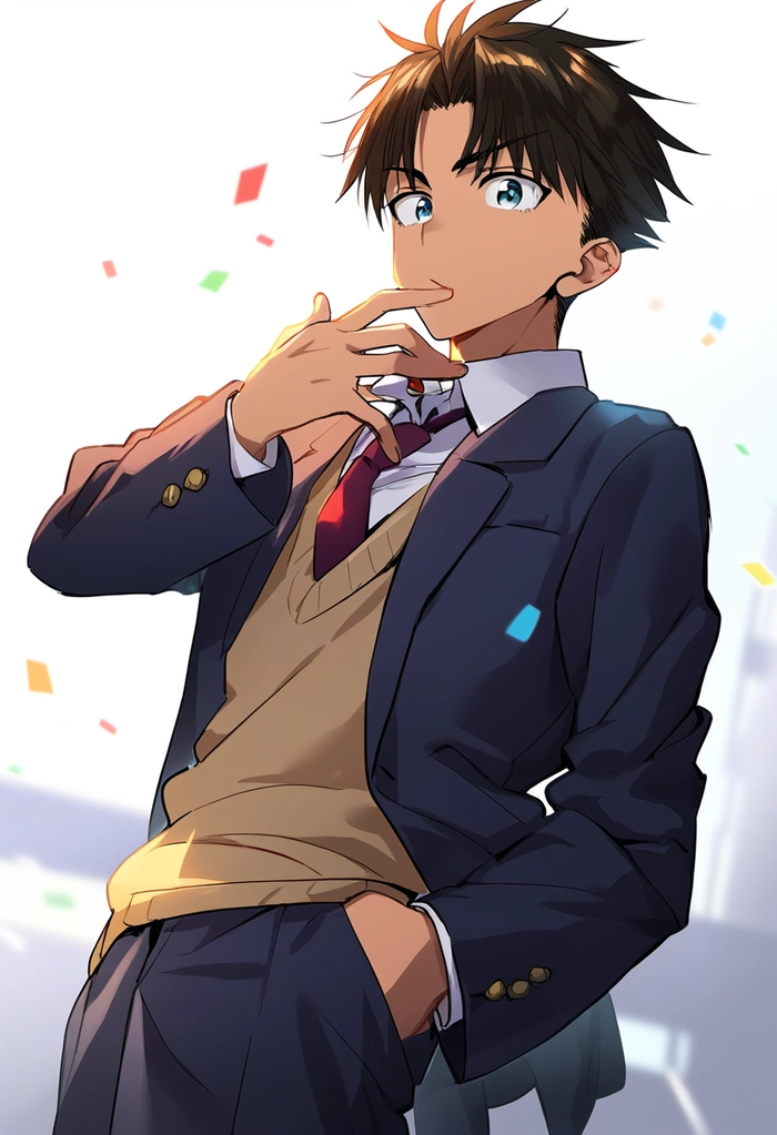 Ảnh chibi Heiji Hattori đẹp