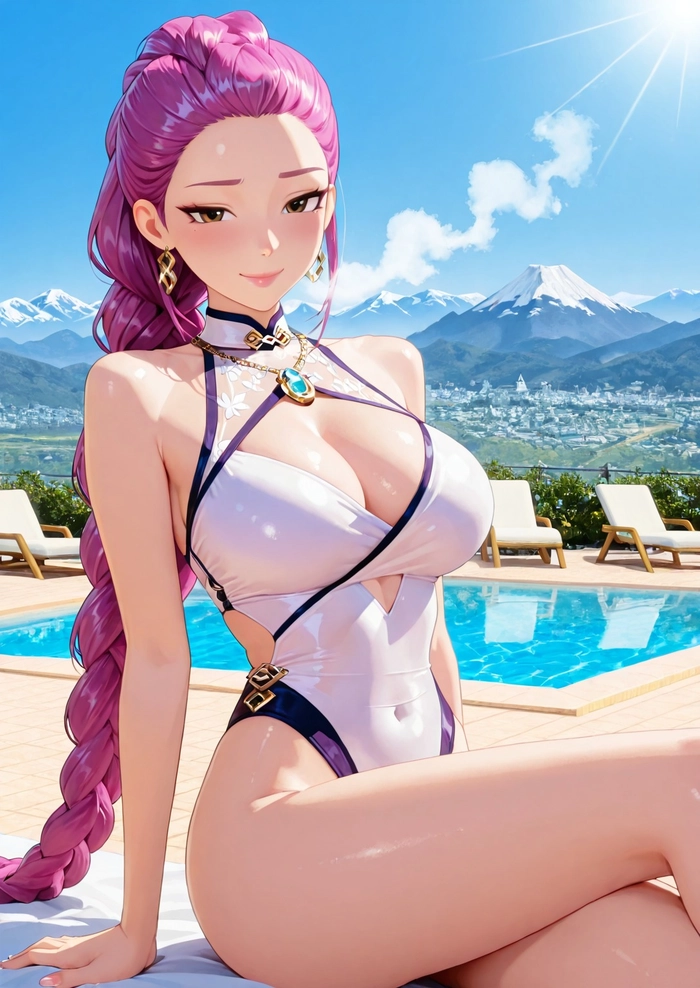 Ảnh gái anime Haiten cuốn hút