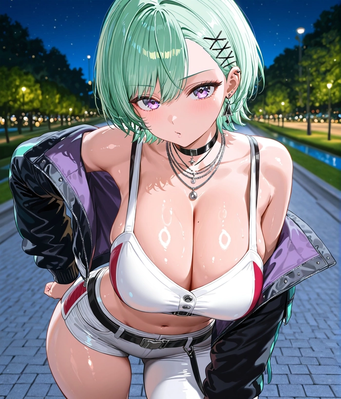Ảnh gái anime Haiten gợi cảm