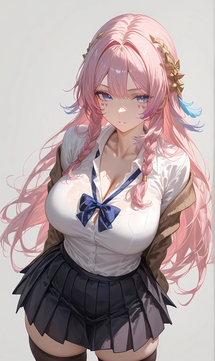 Ảnh gái anime Haiten nghệ thuật