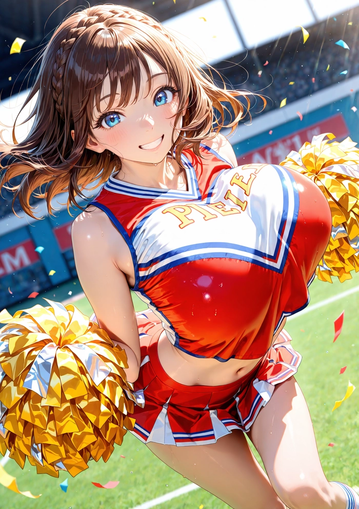 Ảnh gái anime có vòng 1 to tròn