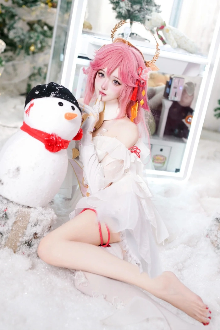 Ảnh gái cosplay cáo ma mị