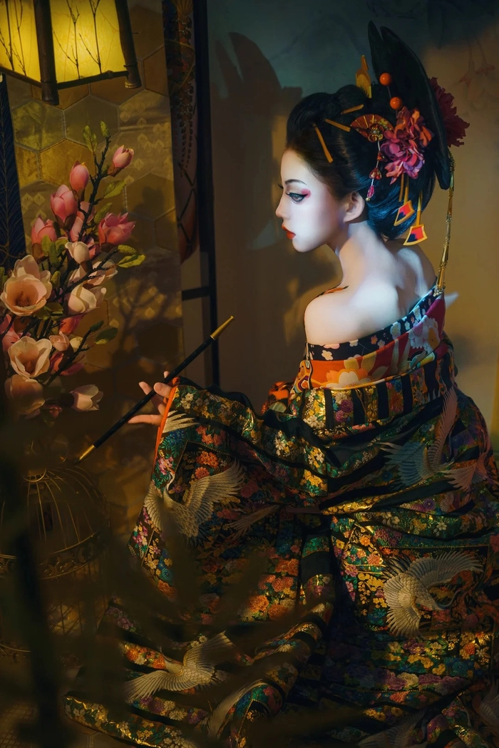 Ảnh gái xinh cosplay nhân vật anime Kimetsu