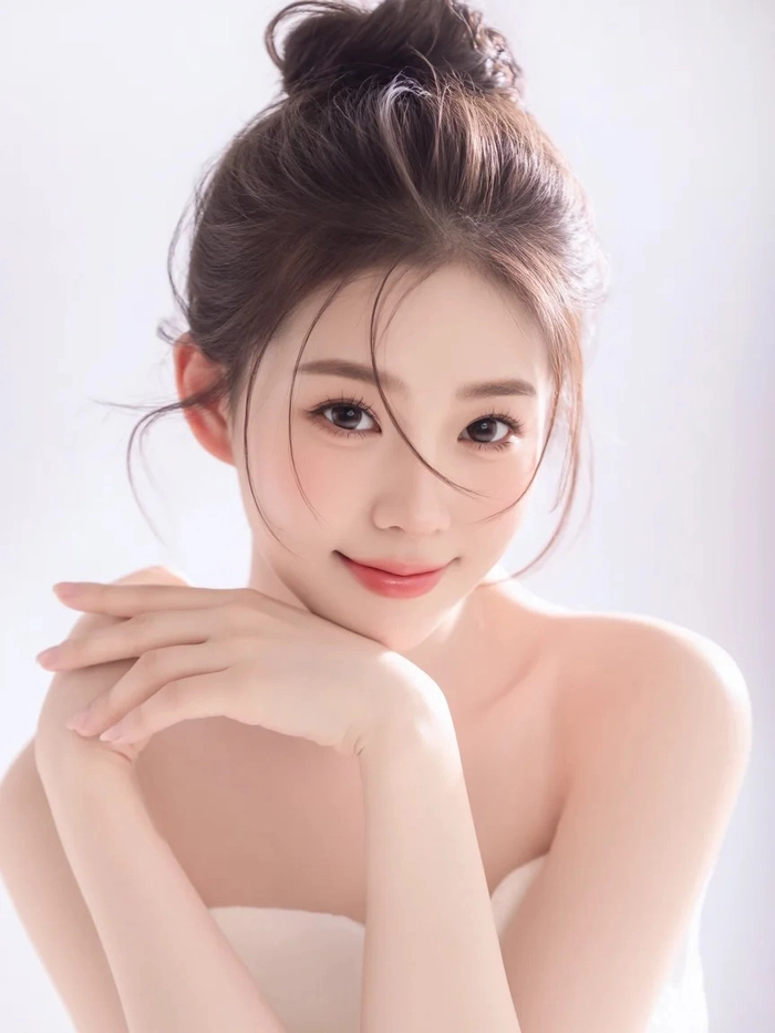 Ảnh gái xinh cười rạng rỡ sexy