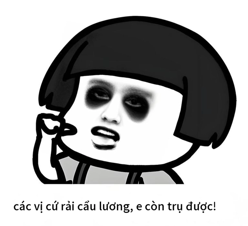 Ảnh gấu trúc meme mắt thâm hài hước