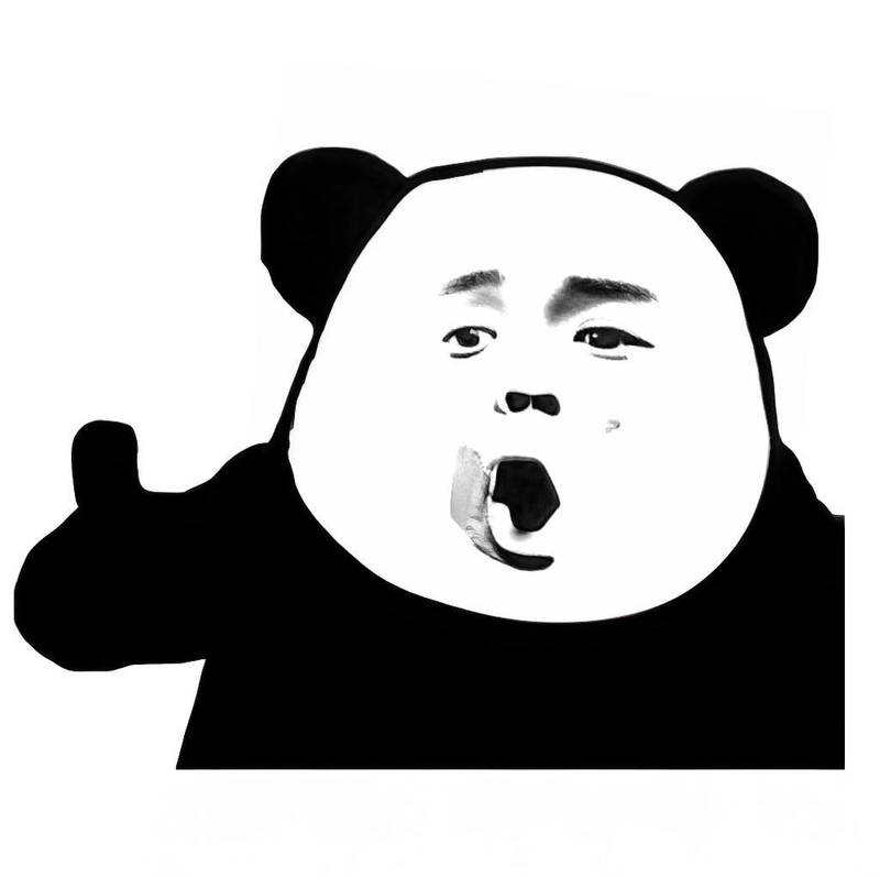 Ảnh meme gấu trúc ngạc nhiên troll bạn bè