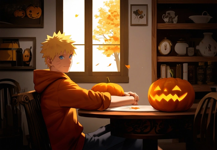 Ảnh nền Naruto chibi dễ thương