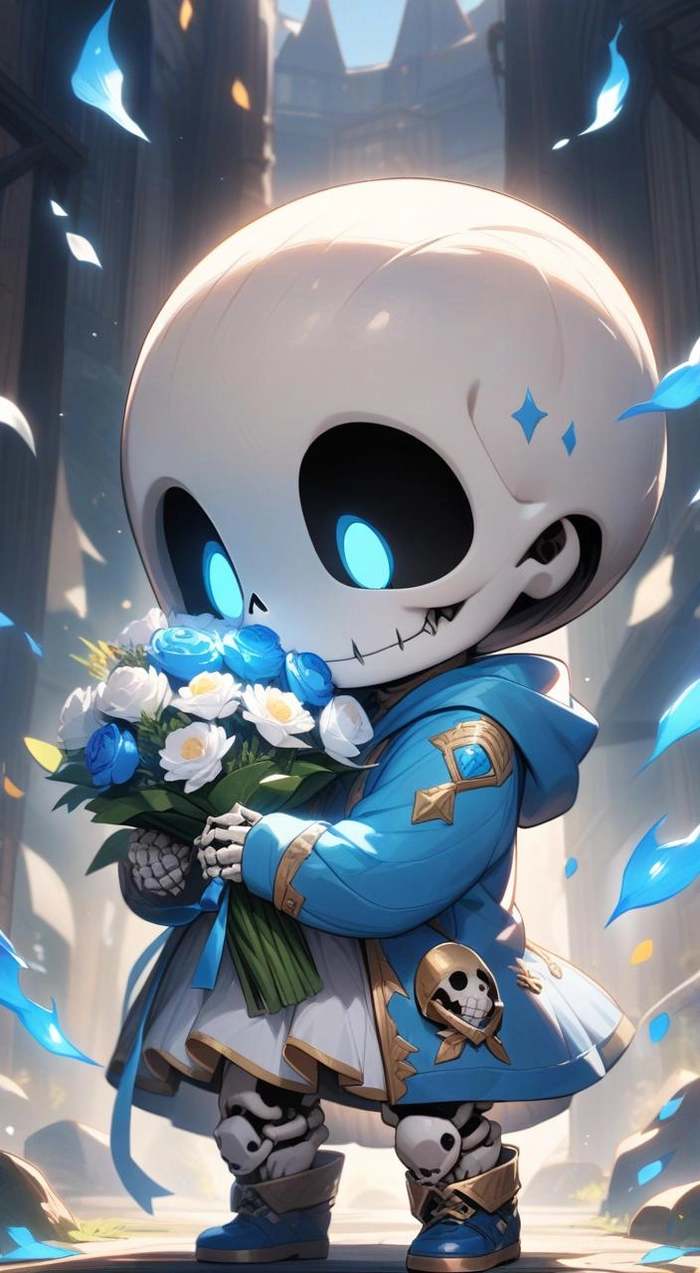 Anime ảnh Sans ngầu cute