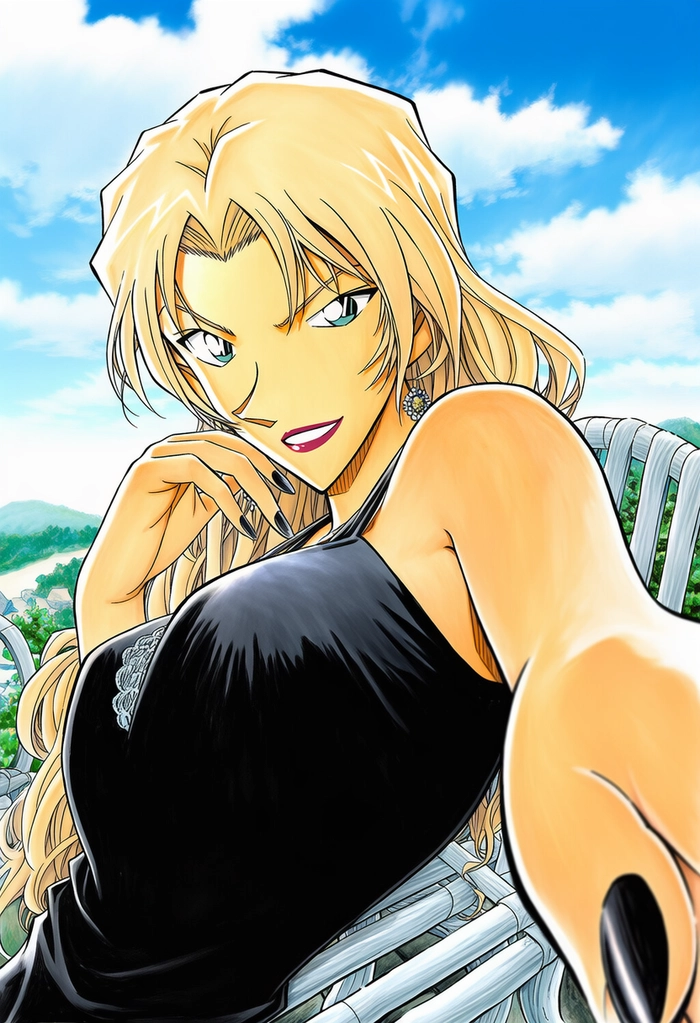 Avatar Vermouth Conan cực đẹp