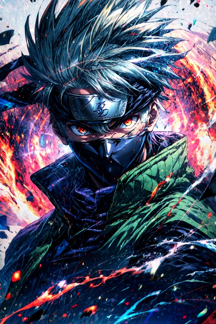 Avatar anime Kakashi cực ngầu