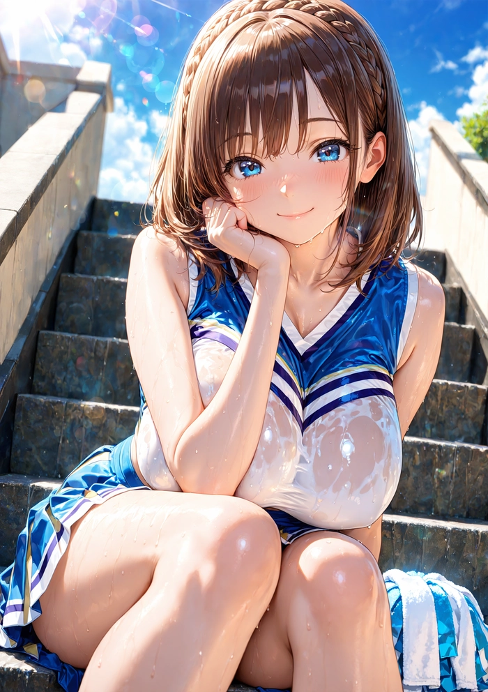 Avatar anime gái xinh quyến rũ to tròn