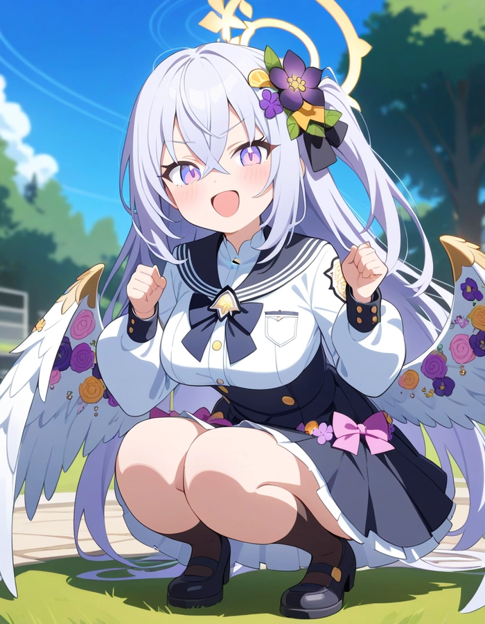 Azusa Shirasu chibi dễ thương