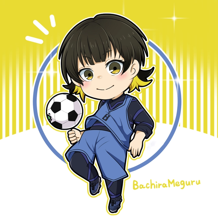 Bachira Meguru chibi đáng yêu