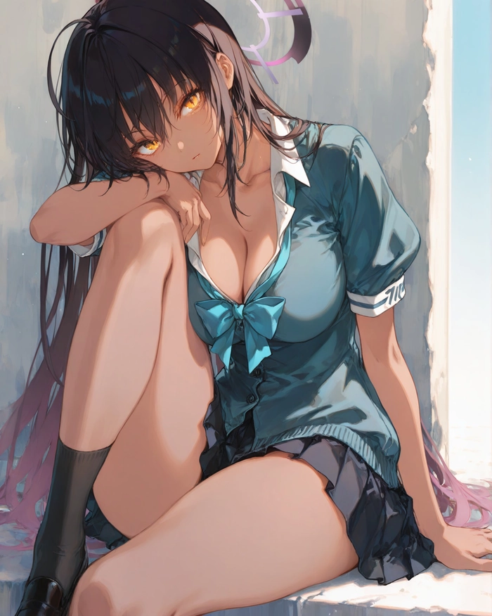 Blue Archive Kakudate Karin lung linh