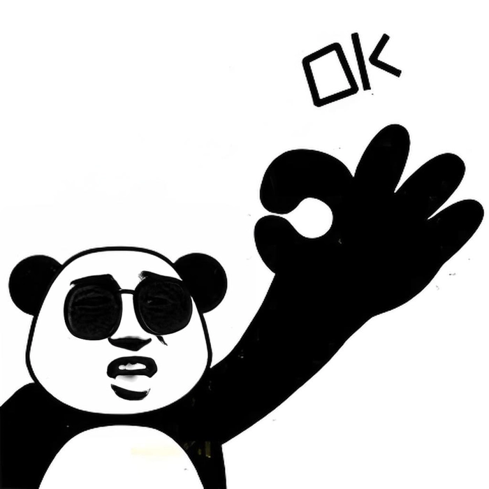 Bộ sưu tập meme gấu trúc ok