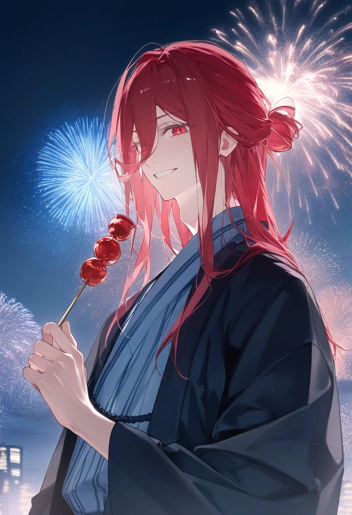 Chigiri Hyoma anime lung linh