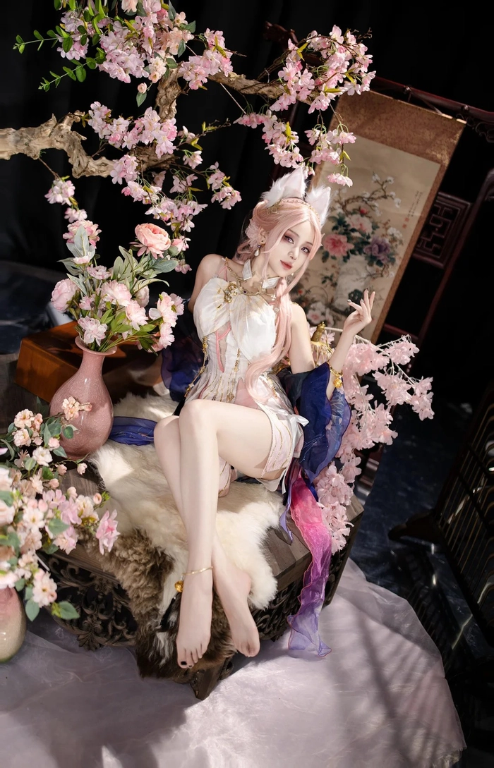 Cosplay hồ ly quyến rũ