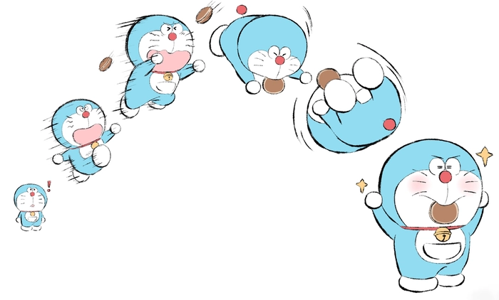 Doraemon chibi dễ thương xuất sắc