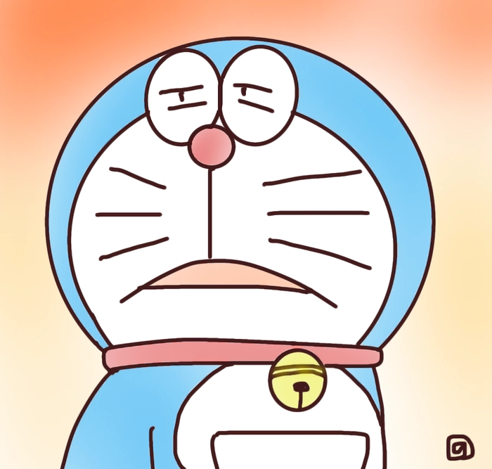 Doraemon dễ thương khi khóc