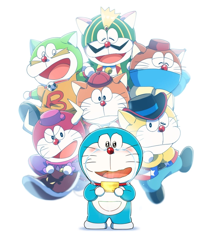 Doraemon hoạt hình cute lạc lối