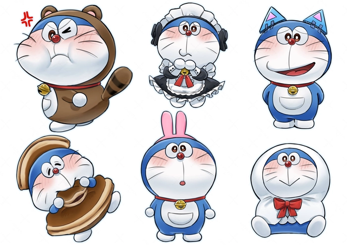 Doraemon làm hình nền cực dễ thương