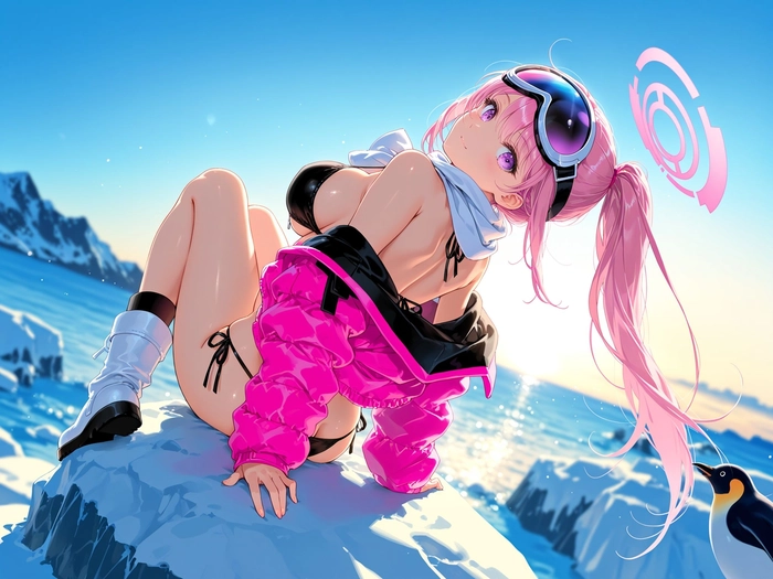Eimi Blue Archive ảnh anime lung linh