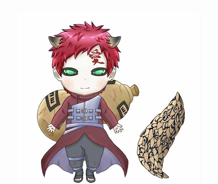 Gaara thời nhỏ ảnh anime
