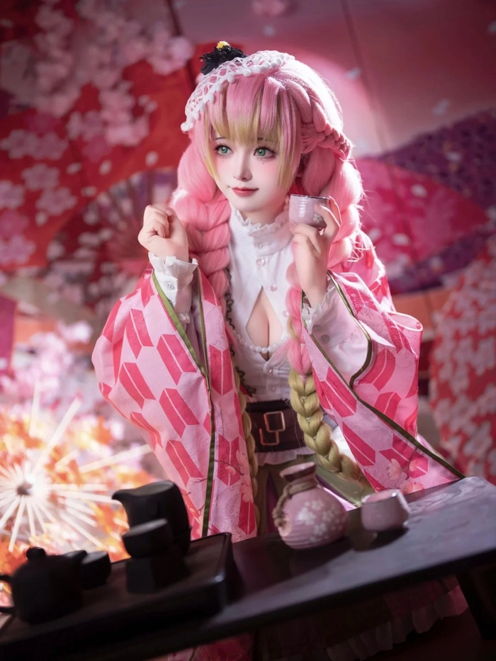 Gái xinh cosplay Thanh Gươm Diệt Quỷ cute