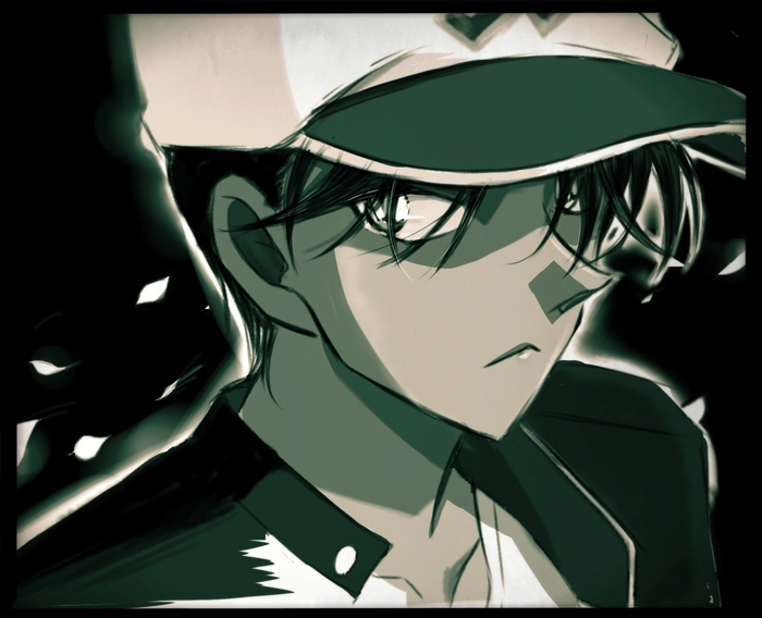 Hattori Heiji đen trắng
