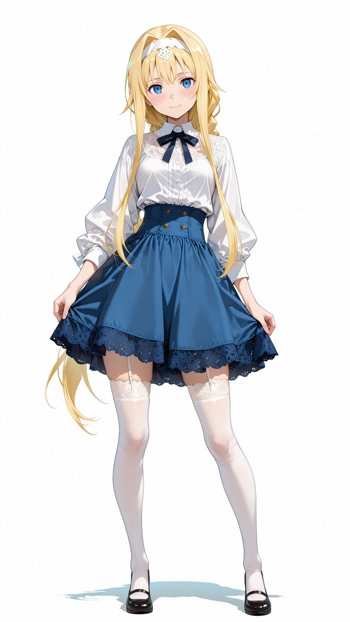Hình Alice Zuberg cute xinh