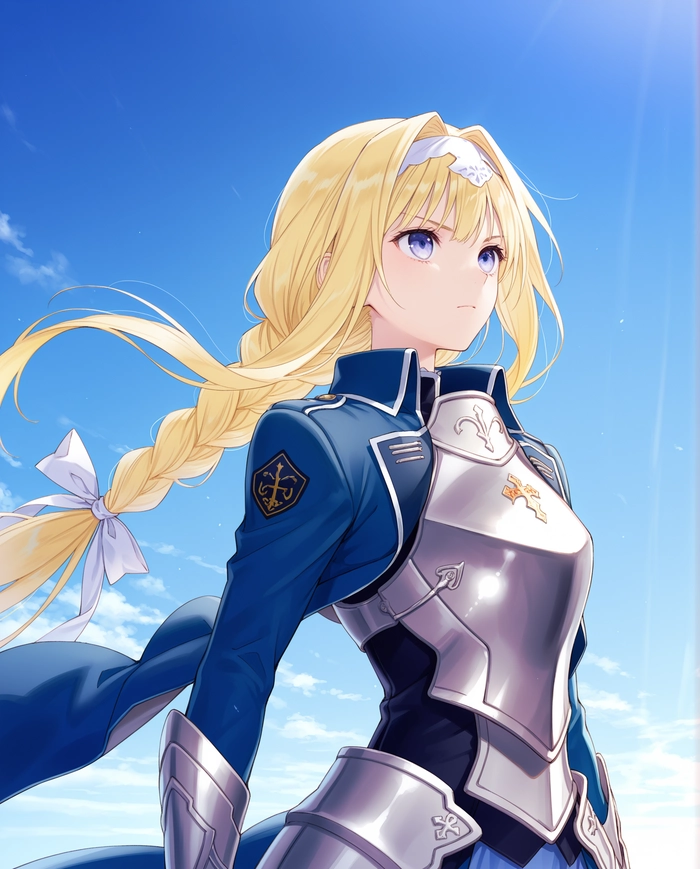 Hình Alice Zuberg trong Sword Art Online