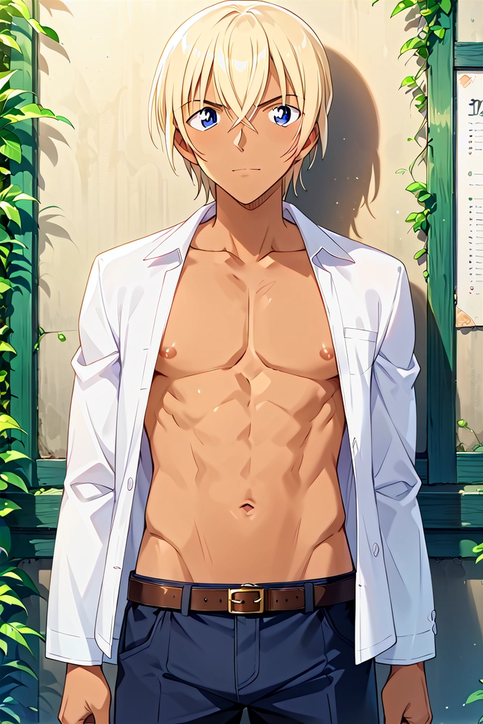 Hình Amuro Tooru trong Conan phong trần