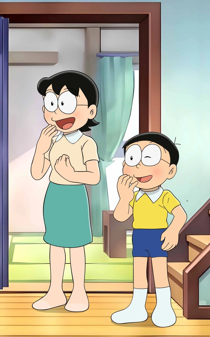 Hình mẹ Nobita phiên bản chibi