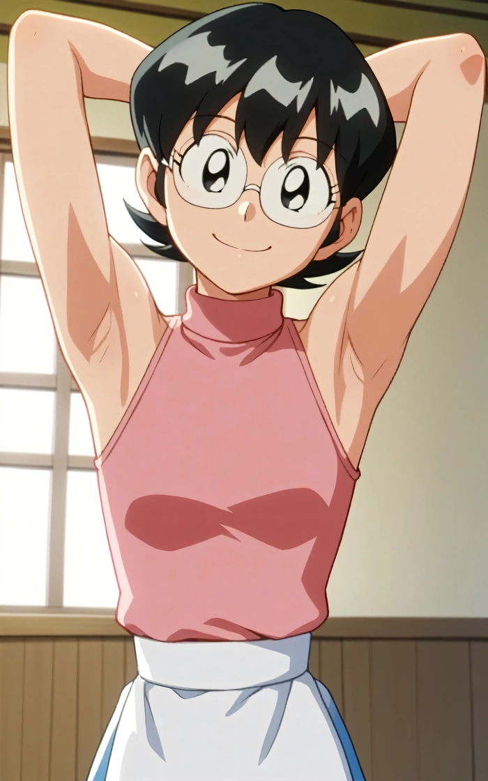 Hình mẹ Nobita trong truyện tranh