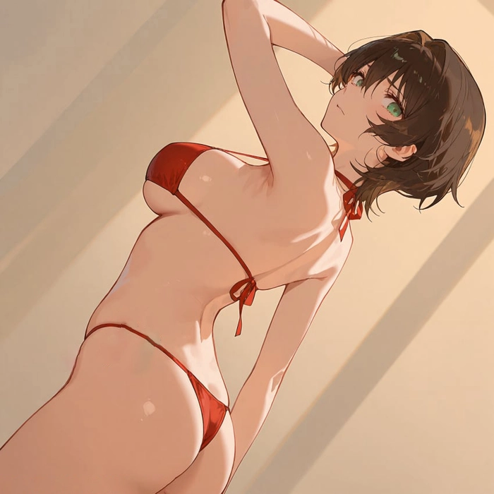 Hình Conan Masumi Sera bikini hút mắt