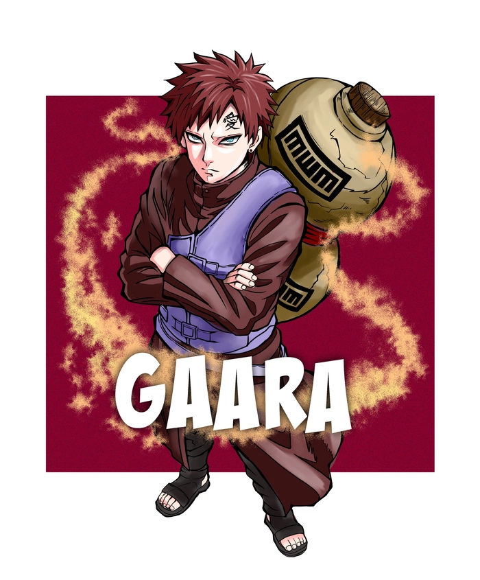 Hình Gaara avatar ngầu