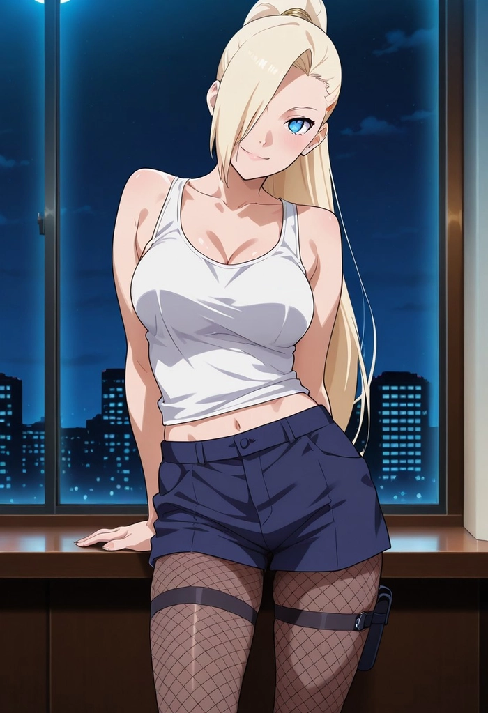 Hình Ino Yamanaka phong cách sexy