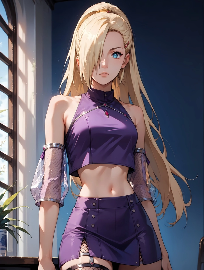 Hình Ino Yamanaka sexy gợi cảm