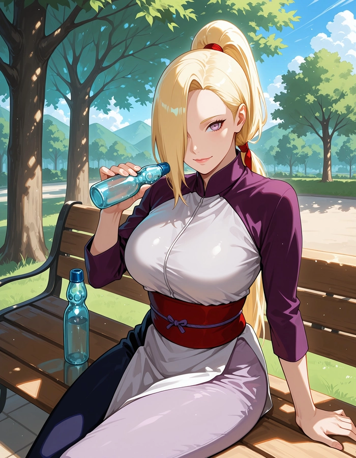Hình Ino Yamanaka trong anime Naruto