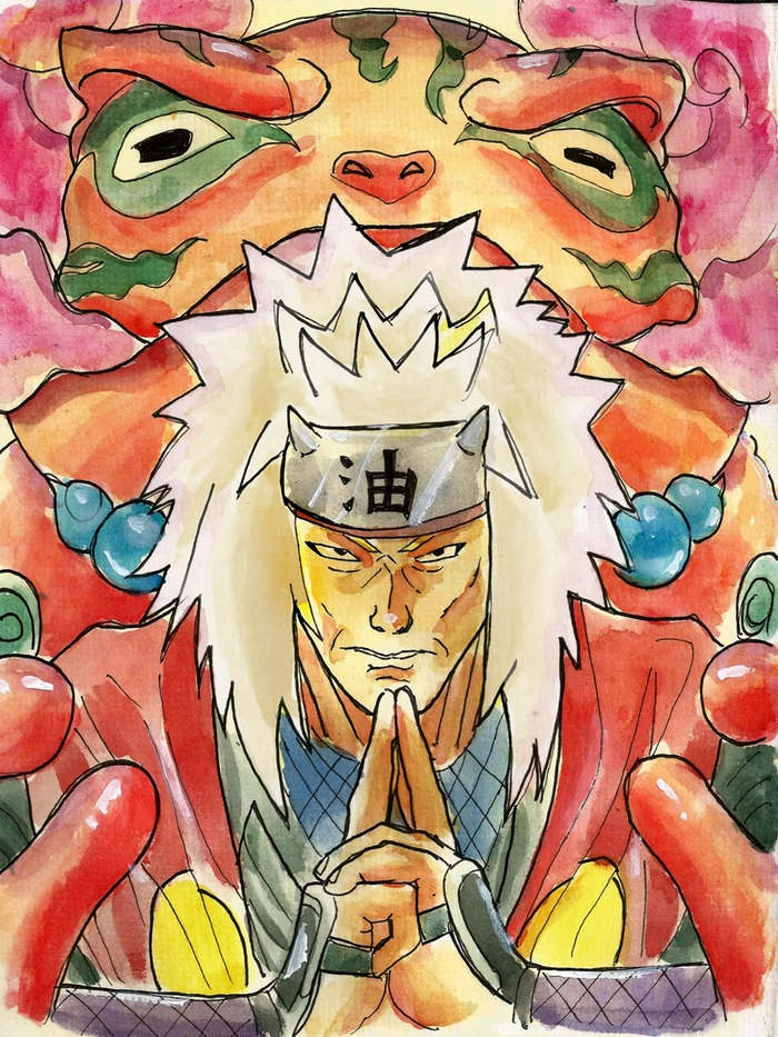 Hình Jiraiya chuẩn anime