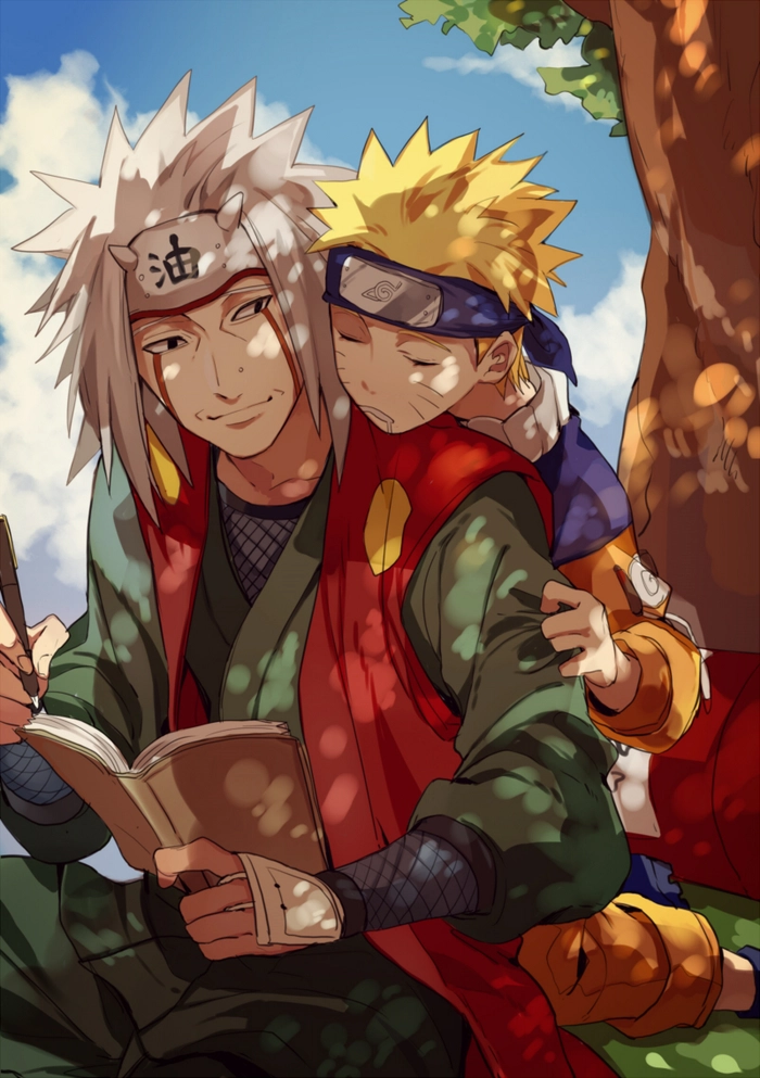 Hình Jiraiya phong thái đặc biệt