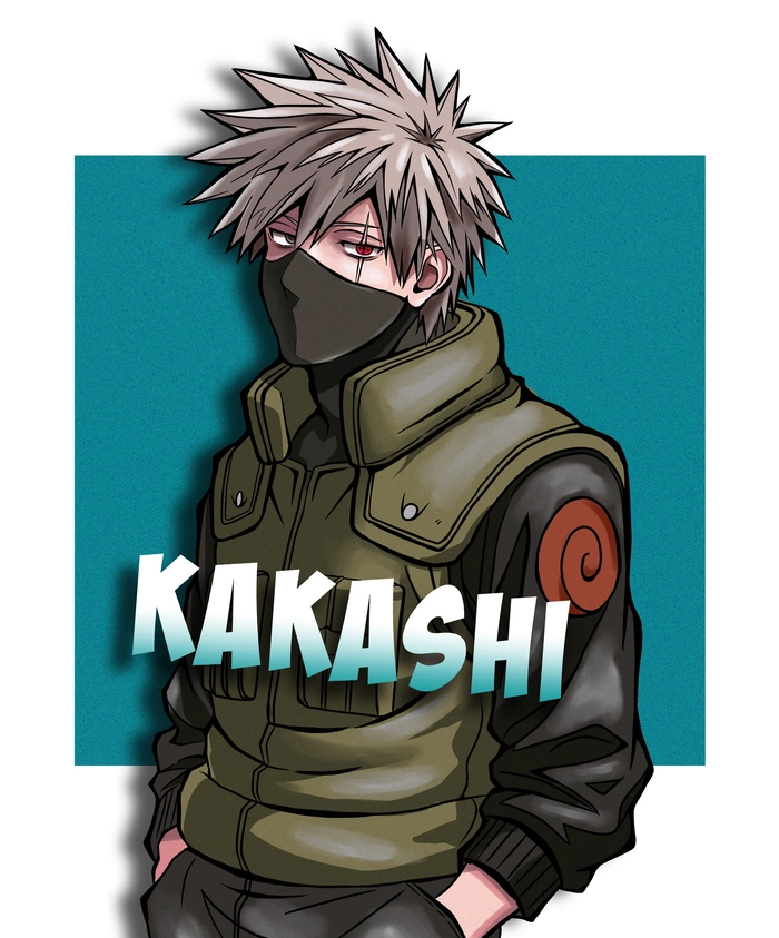 Hình Kakashi trong manga Naruto