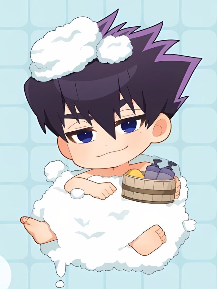 Hình Karasu Tabito chibi làm avatar