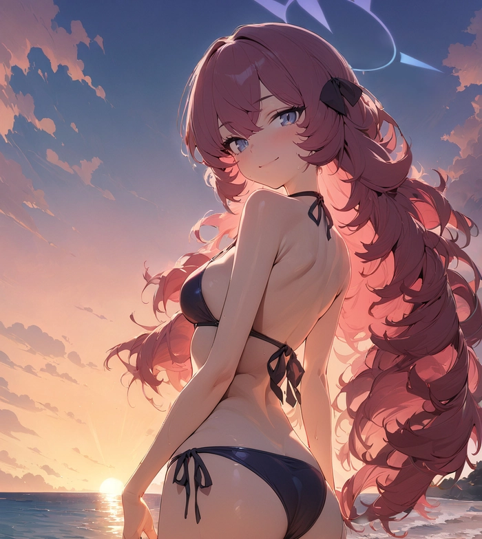 Hình Natsume Iroha bikini ấn tượng