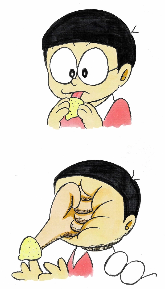 Hình Nobita ngầu phong cách mới