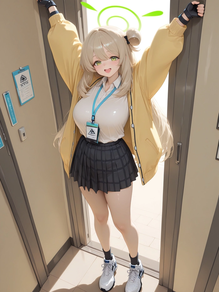 Hình Nonomi Blue Archive ngầu