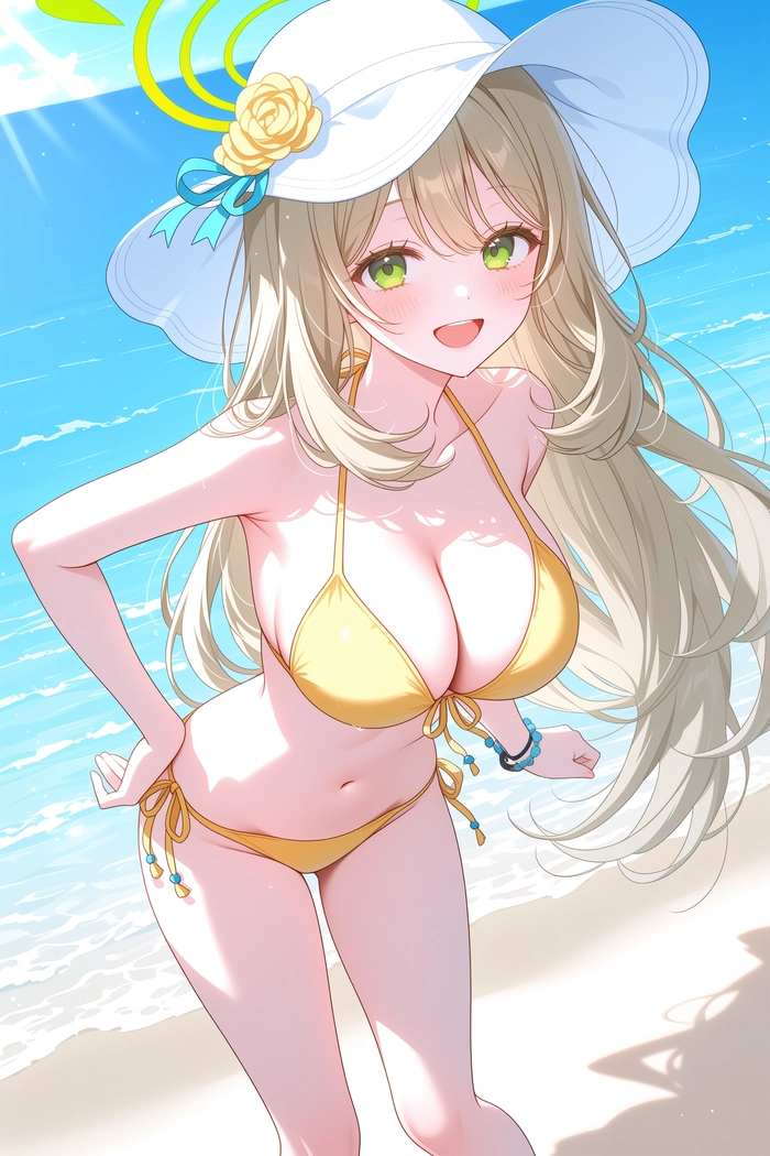 Hình Nonomi trong trang phục bikini